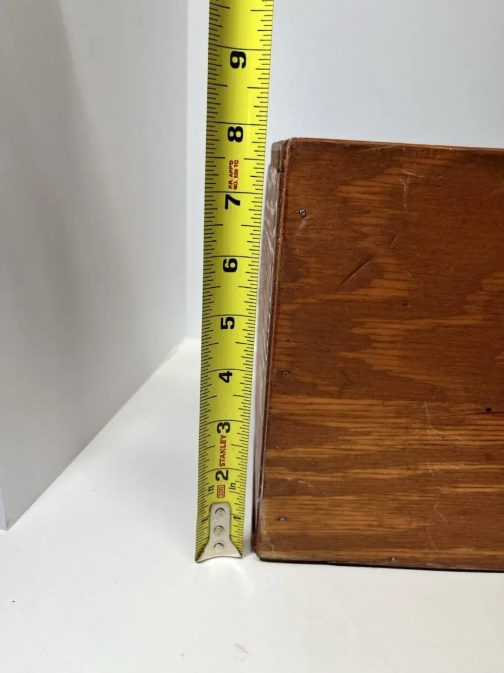 Vintage Wood Shoeshine Tool Box Storage Caddy Handle Handmade Primitive